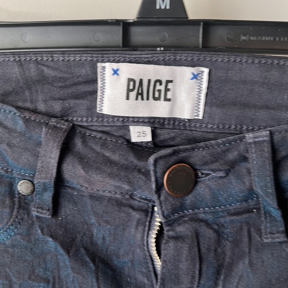 Paige Verdugo Ultra Skinny Floral Jeans - Picture 2 of 5